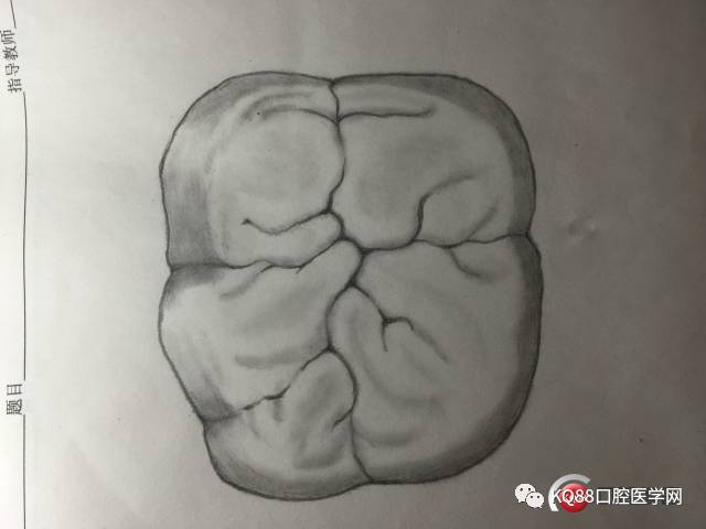 最后发一张下六的素描图,这是自我感觉画的还好的一张图,希望大家不要