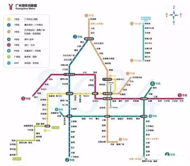 琶洲地铁8号线线路图图片