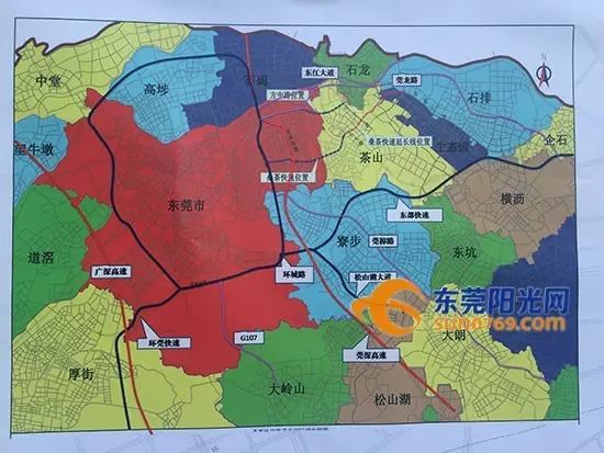 东莞又准备开建快速路从东城去火车站8分钟快过坐地铁