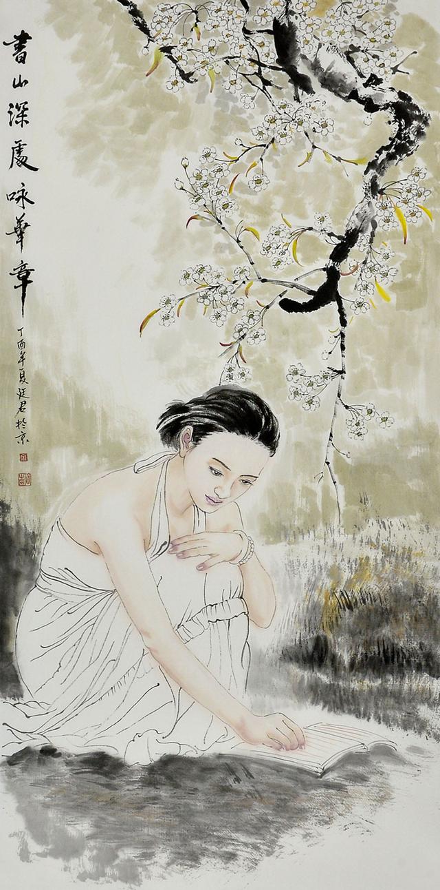 400幅女性人物画图片