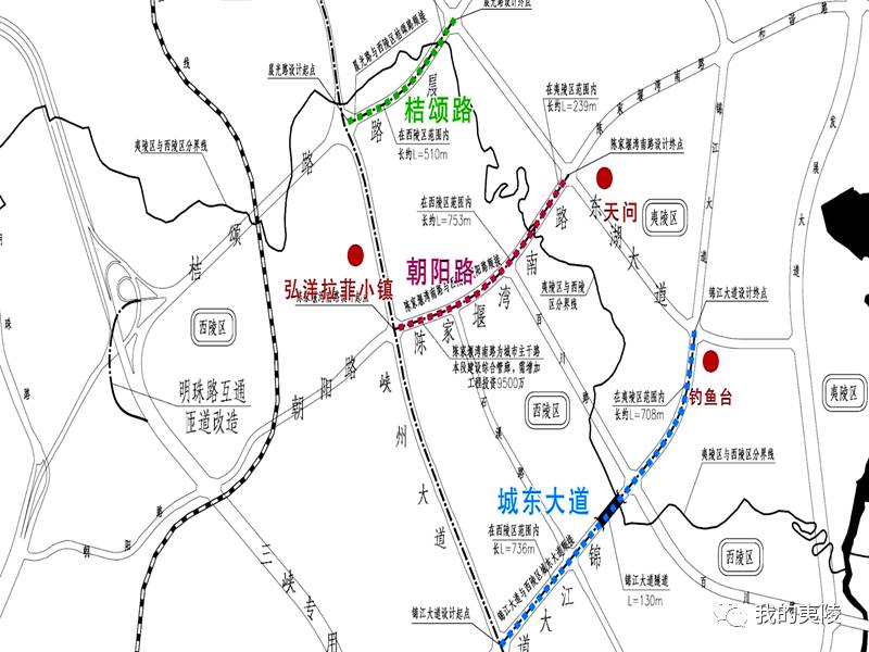 夷陵区锦江大道规划图图片