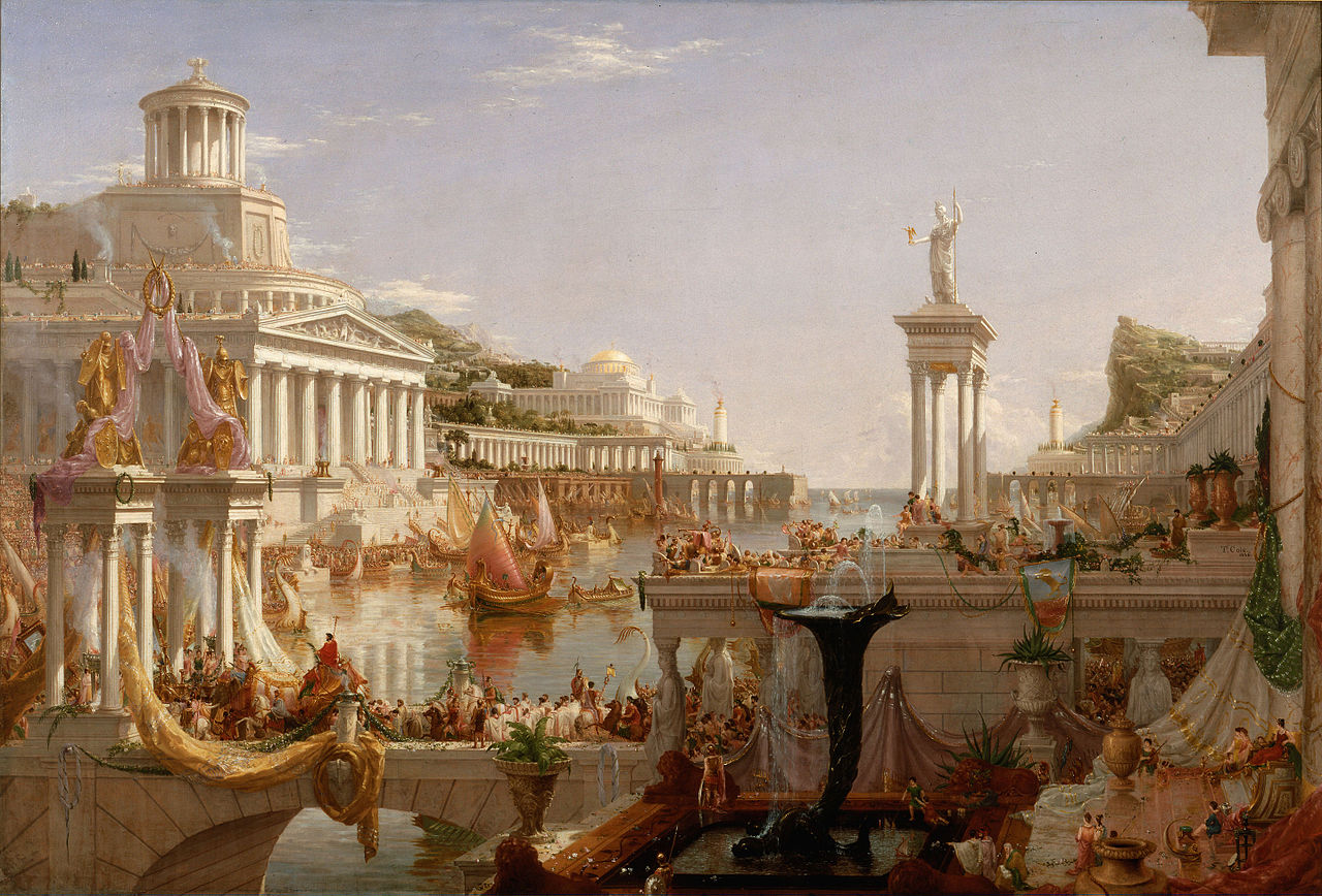 美国画家Thomas Cole 荒野风景油画作品欣赏_手机搜狐网