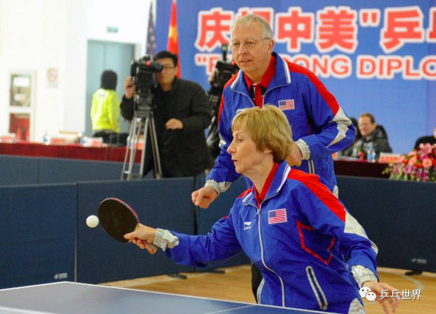 乒乓外交40周年图片