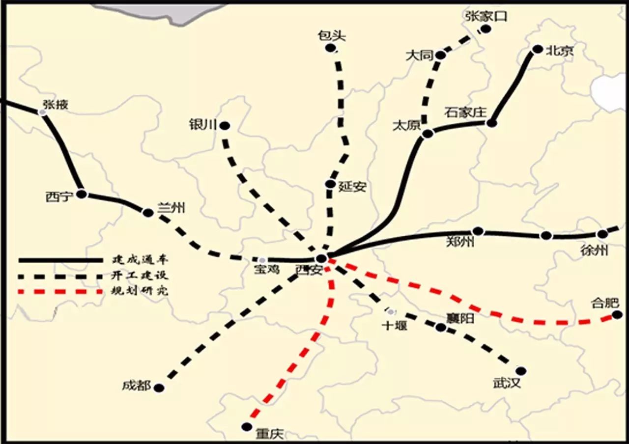 地緣格局下的8個米字型高鐵城誰最具有發展潛力下篇