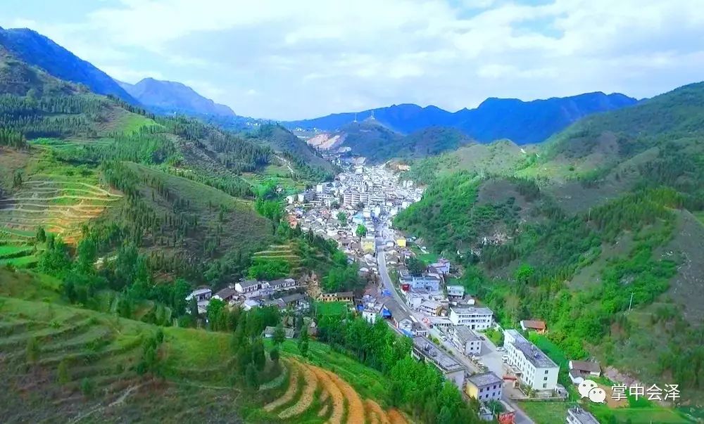 会泽县雨碌乡座江村图片