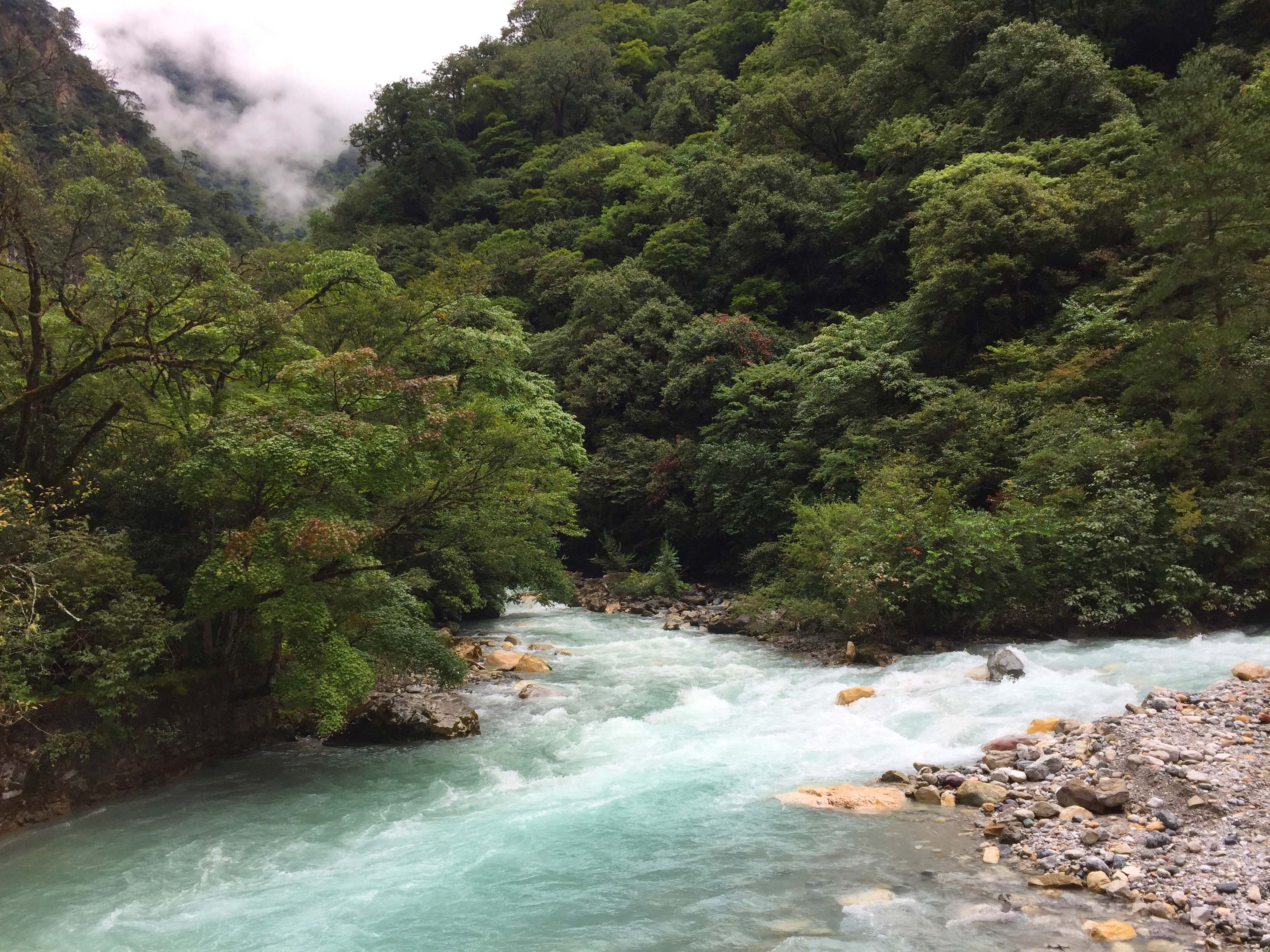 東拉山大峽谷-峽谷溪流這裡沒有霧霾,沒有pm2.