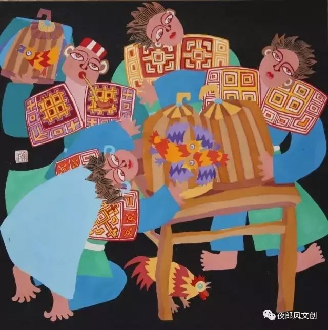 水城农民画创始人图片