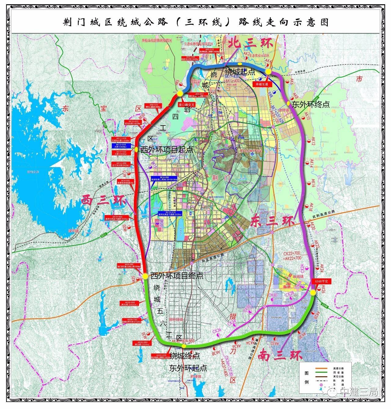 【抢鲜看】提前9个月通车,中建三局助力湖北荆门大提速!