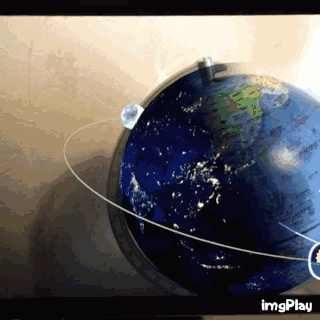 转地球仪的动态图图片