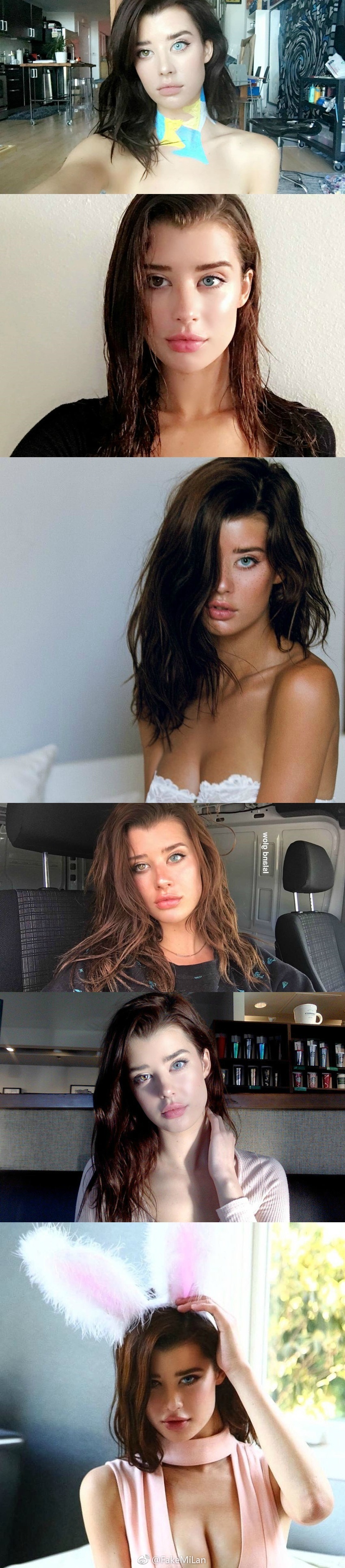 Is it true that Sarah McDaniel is faking about her heterochromia