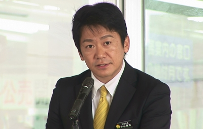 石垣市长中山义隆,2010年首次就任市长时(yaima news 图)