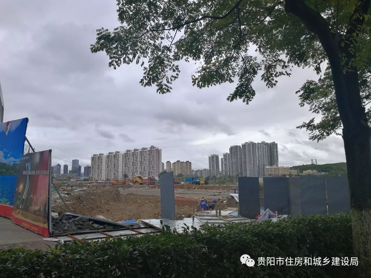 貴陽市住建局開展全市建築工地創文複審測評迎檢工作情況專報十八