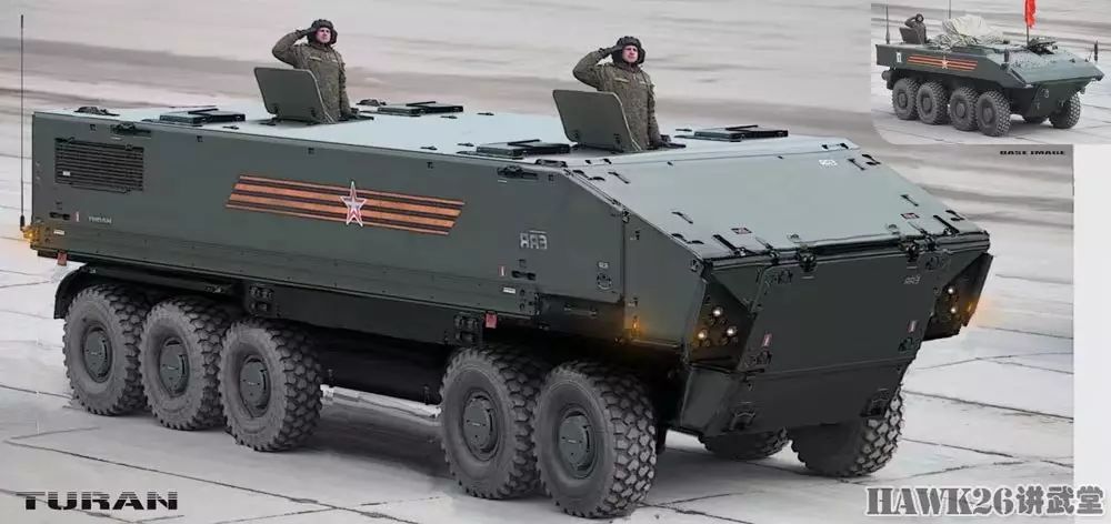 这是未来的回旋镖步兵战车,估计哪个俄军士兵再坐车顶上,摔下来就是