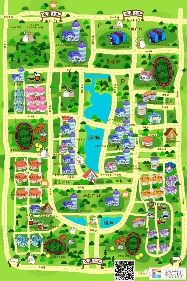 天津理工大学地图位置图片