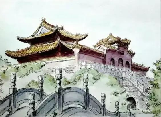 世界那么大家乡亦最美画荆州古典皇家园林