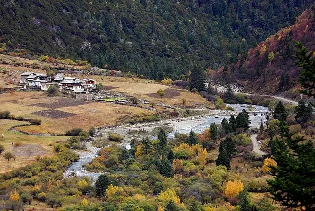 十月秋季四川畢棚溝色達丹巴四姑娘山黨嶺賞紅葉彩林旅遊攻略