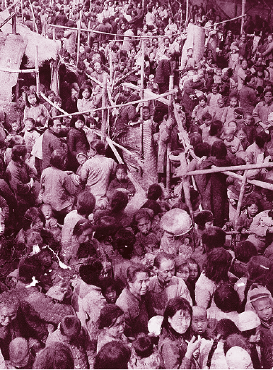 1938年的中國,歷史照片還原戰爭難民真實生活