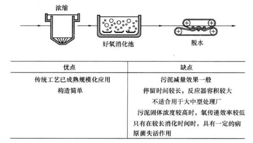 好氧消化处理与污泥处理的组合工艺交替好氧/缺氧/厌氧消化传统的好氧