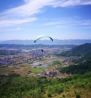 102122日慈溪伏龙山滑翔会友鹤鸣古镇