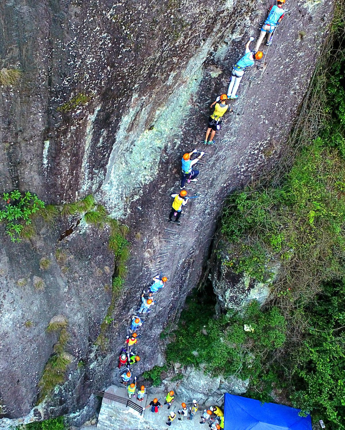 比張家界天門山玻璃棧道要驚險好多倍的旅遊項目落戶浙江神仙居