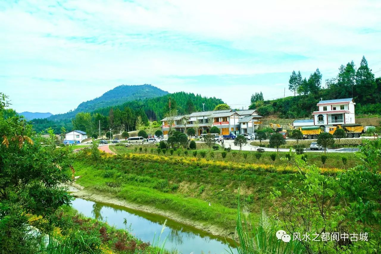阆中五龙乡村旅游景区图片