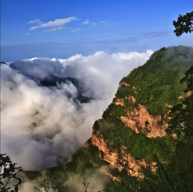 阳城云蒙山图片