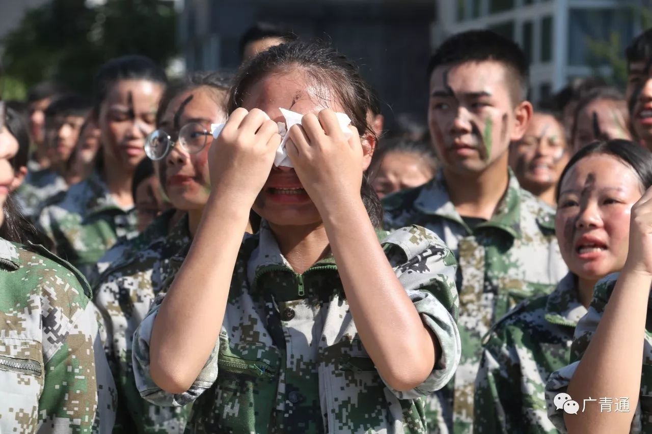 軍訓特輯 | 去年的今天,我也哭成淚人