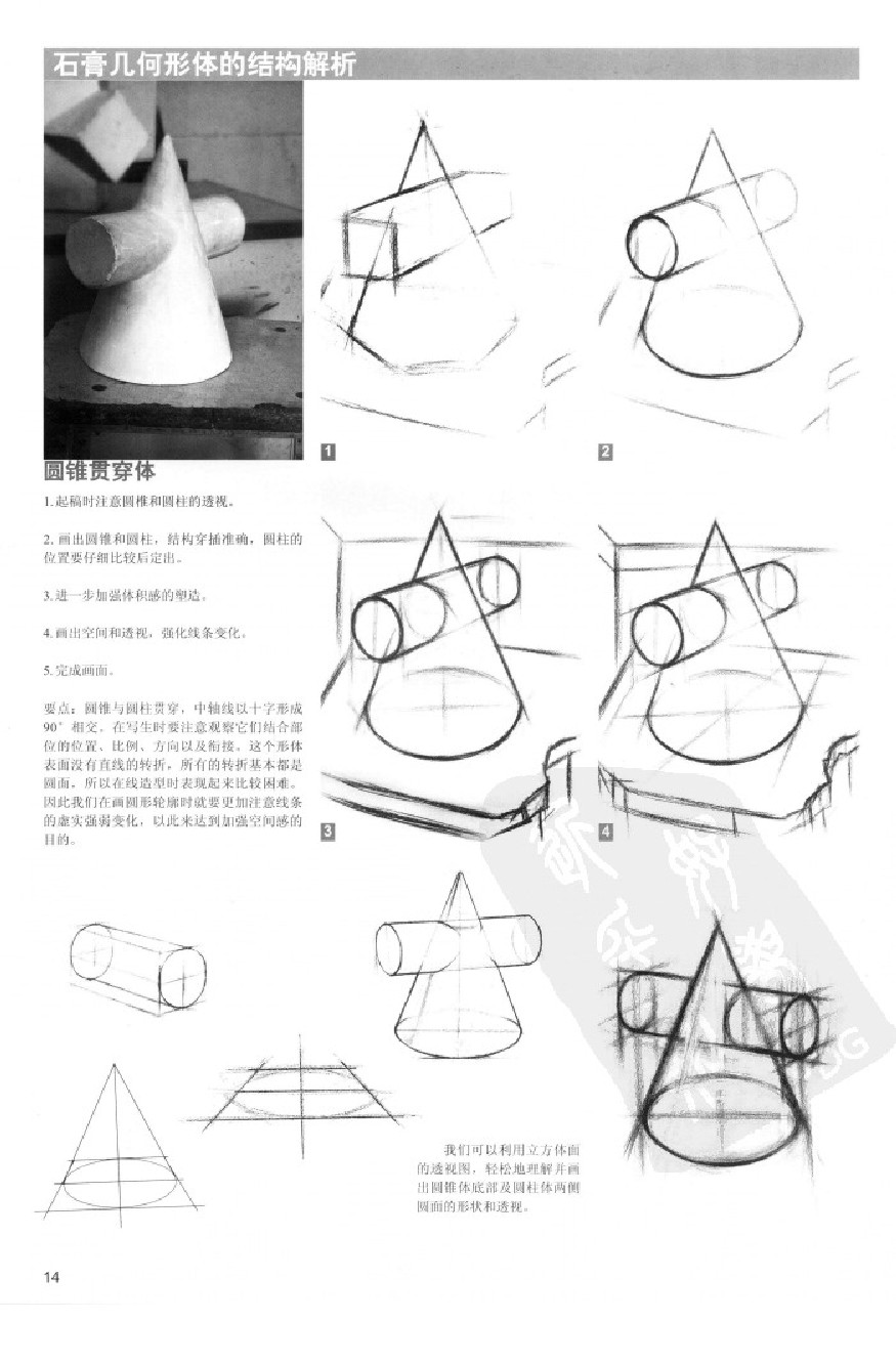 《結構素描》幾何形體詳細講解