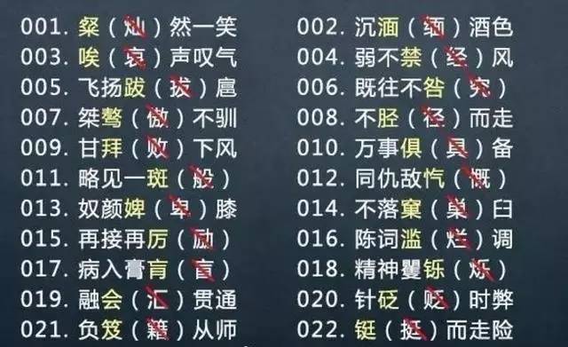 老教師怒言:從小學到高中,這200個錯別字,回回考,回回錯!