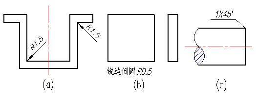 機械製圖中常用的圖紙簡化畫法相當適合初學者