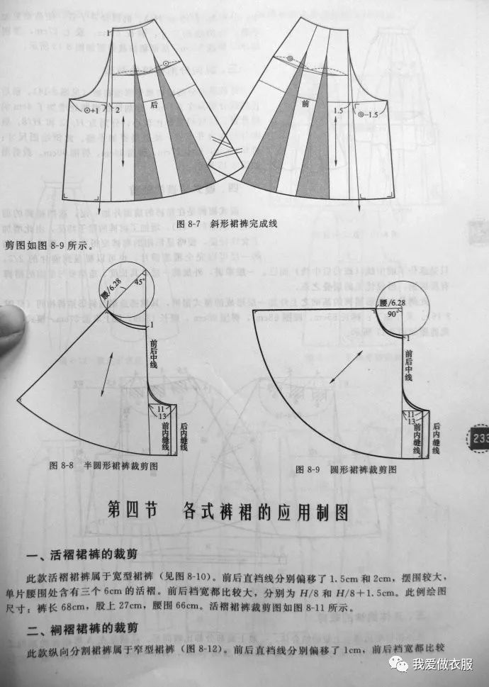 裙褲的裁剪技法