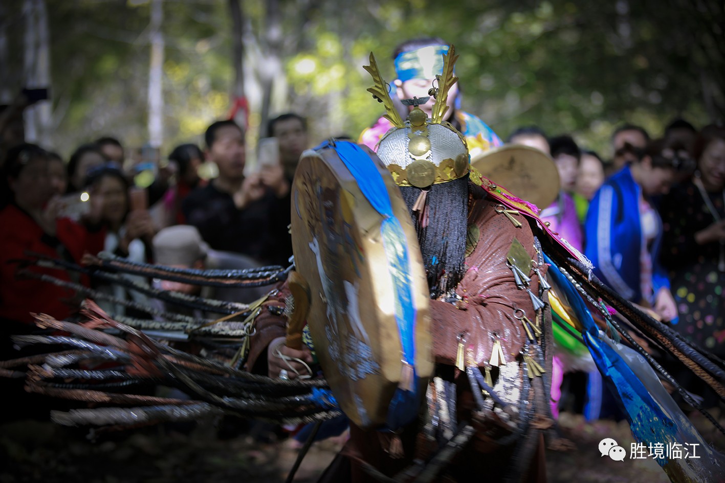 薩滿祭祀中,依照祭祀內容要求,模擬成各種動物或神怪.