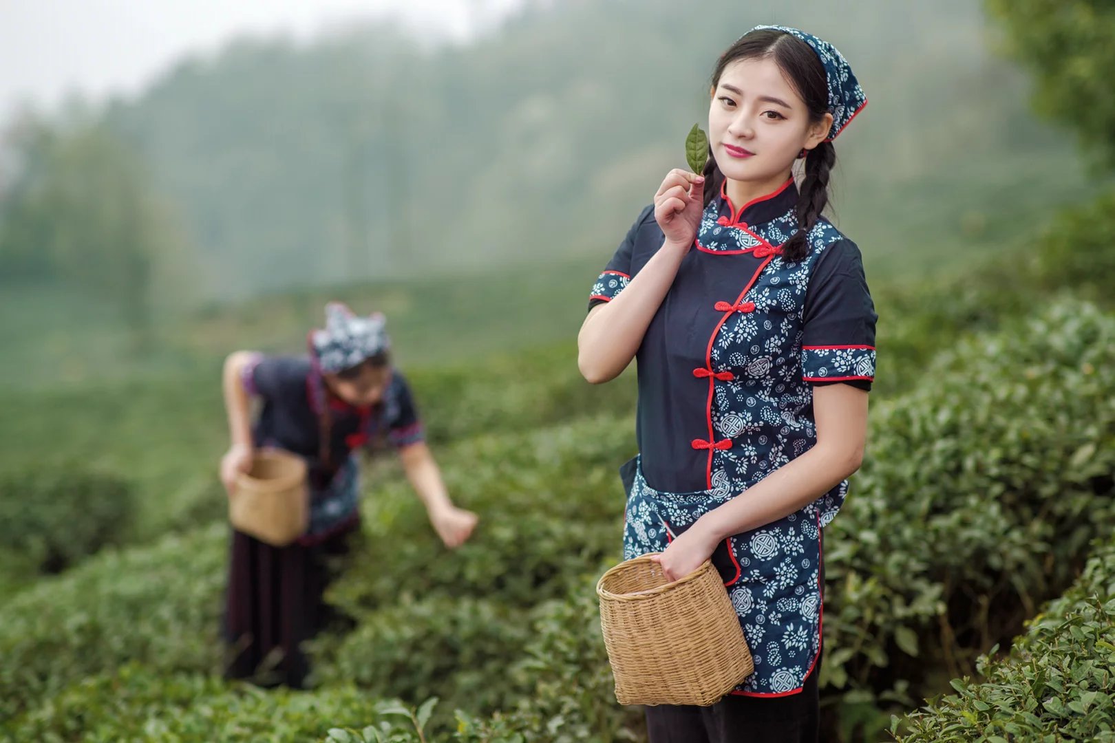 民间美女 壁纸图片