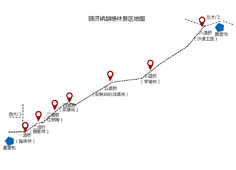 秋天不回来额济纳胡杨林旅游攻略