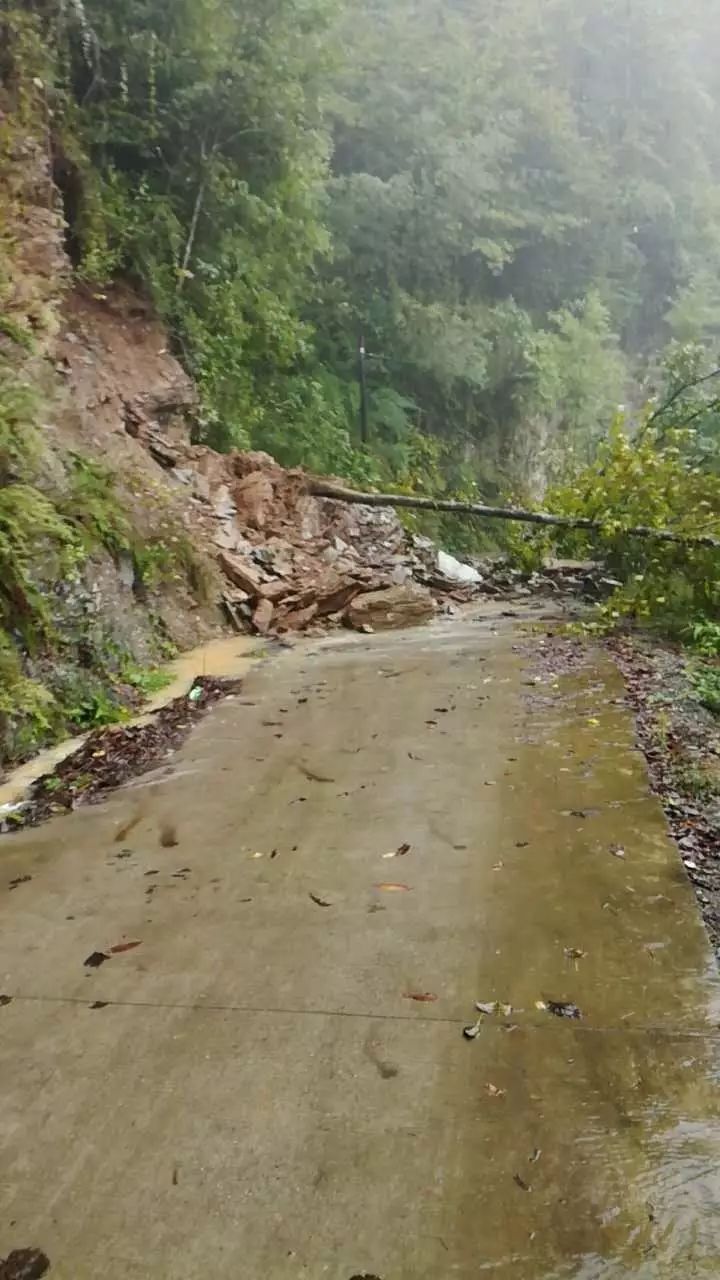 农村道路塌方图片图片