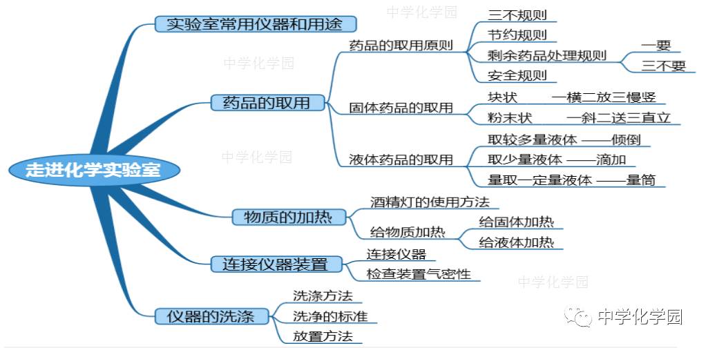 走进实验室思维导图图片