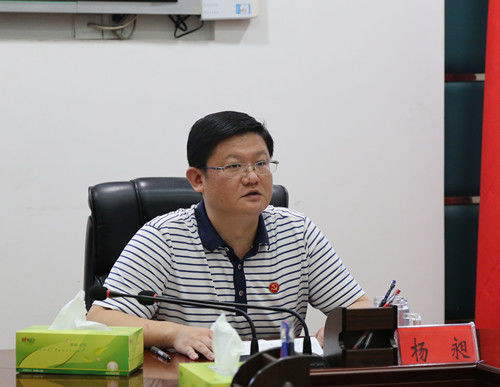 汉寿:县委书记杨昶调度农村综合服务平台建设工作