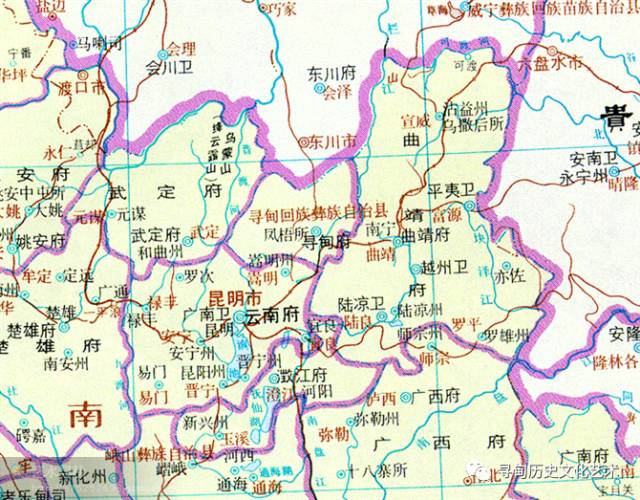 寻甸县地形图图片