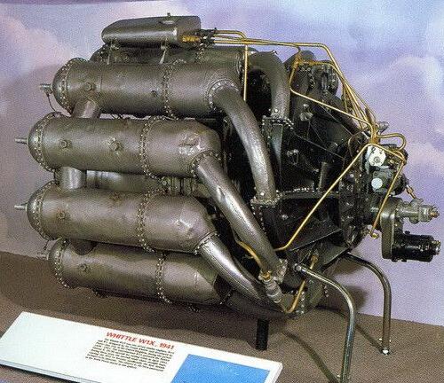 在二战时对于喷气式发动机的技术储备远远不如英国和德国
