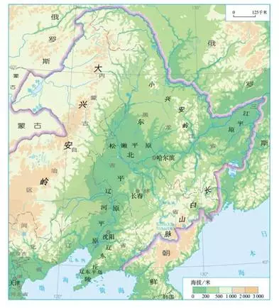 东北三省油田分布图图片