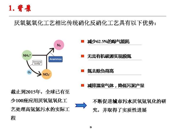 ppt视频彭永臻团队城市污水厌氧氨氧化脱氮研究