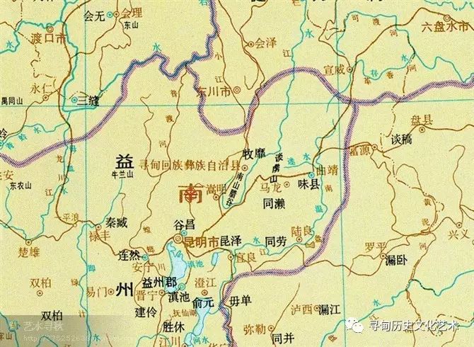 寻甸县地理位置图片