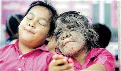 印度狼孩卡玛拉的图片图片