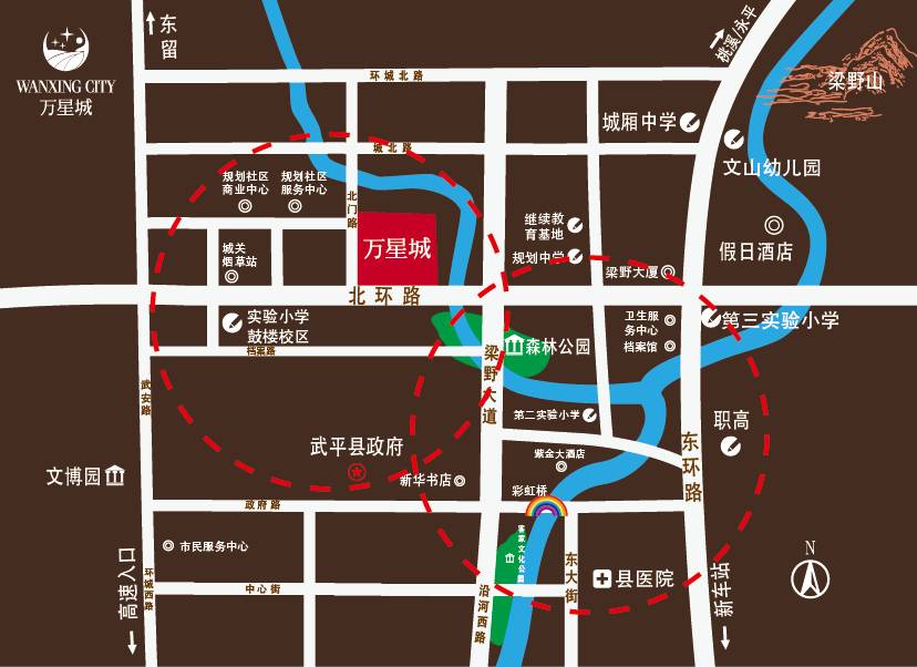 中心正式开门纳客万星城一座全新的城市地 标坐标武平北环路10月1日