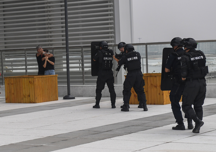 萧山巡特警大队图片