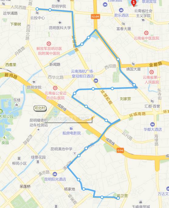 公交185路全程路线图图片