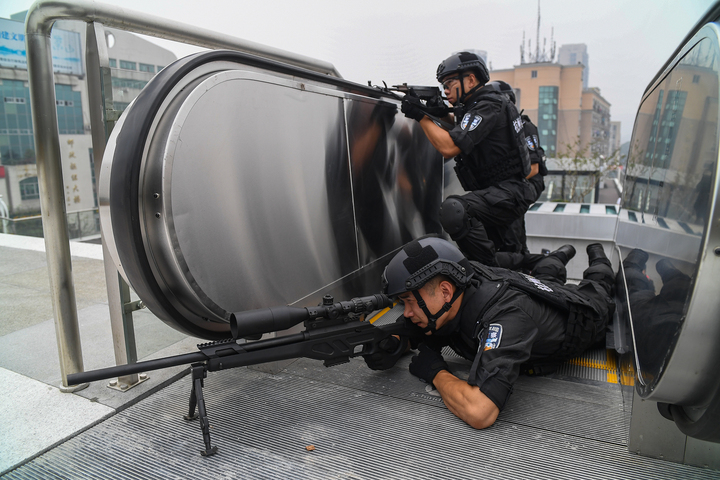 杭州特警服装图片