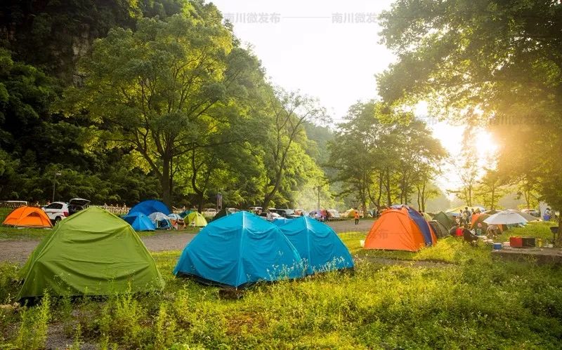 南川小河场露营图片图片