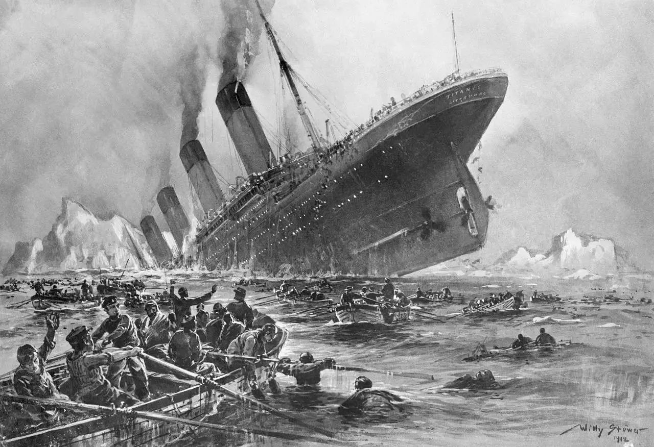 泰坦尼克号遇难名人图片
