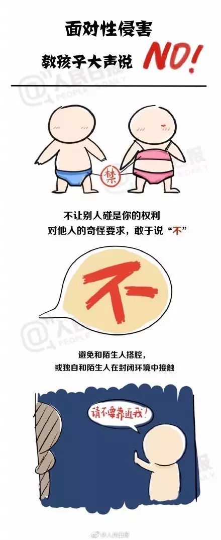 一组令人震惊的儿童性侵公益海报 重庆家长必须看